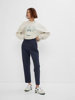 Gap GapFit Runaround Pants S/M Black High Rise Pull On